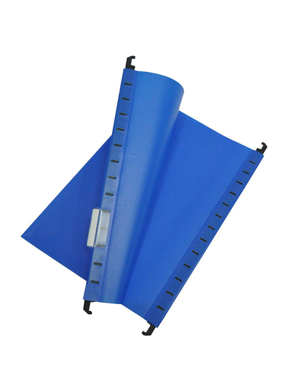 FIS PP Hanging Files with Indicator, 260 x 365mm, 12 Pieces, FSHF01BL, Blue