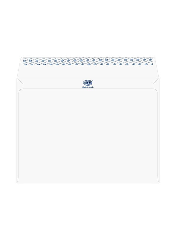 

FIS Executive Laid Paper Envelopes Peel & Seal, 12 x 9 Inch, 50 Pieces, Moon Beam White