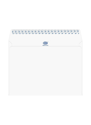 FIS Executive Laid Paper Envelopes Peel & Seal, 12 x 9 Inch, 50 Pieces, Moon Beam White
