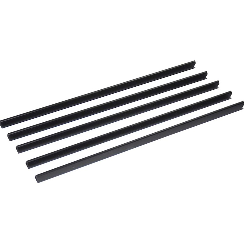 Durable Fixing Bar, 25 Pieces, 12mm, DUPG2912-01, Black