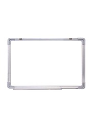 FIS White Board with Aluminium Frame, 120 x 240cm, FSWB120240CM, White