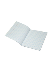 FIS Exercise Notebooks, 15mm Square, 12 Pieces x 100 Pages, Blue