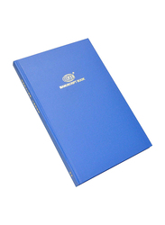FIS Manuscript Notebook with Spiral Binding, 8mm Single Ruled, 4 Quire, 192 Sheets, F/S 210 X 330mm, FSMNFS4QIE, Blue