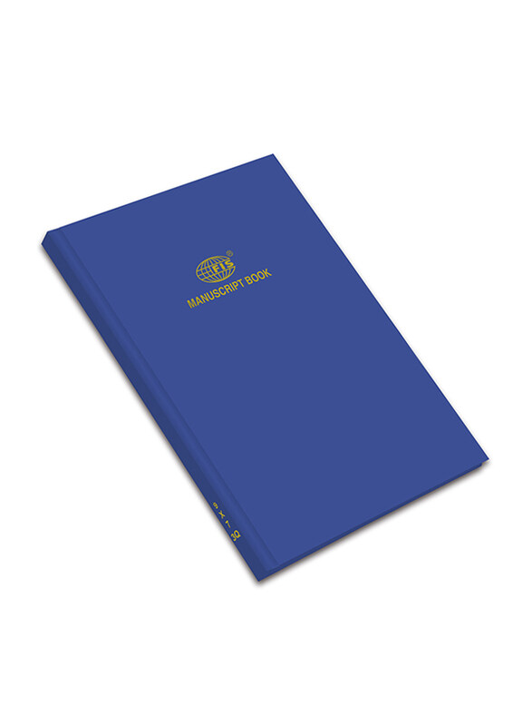 

FIS Manuscript Notebook, 8mm Single Ruled, 3 Quire, 144 Sheets, 9 x 7 inch Size, Fsmn9x73q, Blue