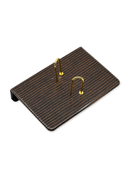 FIS Desk Calender Stand, 2 Pieces, UADC081BR, Lizard Brown