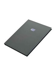 FIS Hard Cover Single Line Notebook, 5 x 100 Sheets, FSNBA5SL100AGR, Alpine Green