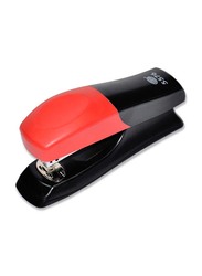 FIS Medium Plastic Body Stapler With Non-Slip Rubber Base Pad, 31 x 55 mm, FSSF5576, Red