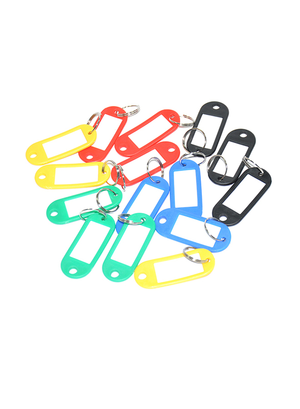 FIS Key Rings, 25 Pieces, FSKCB-18, Assorted Colours