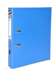 FIS Fixed Mechanism Box File, 4cm, 24 Pieces, FSBF4PBLFN, Blue
