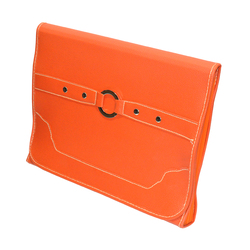 Leatherite Expanding File, 7 Pockets, A4 Size, AIPGLD-11A, Orange
