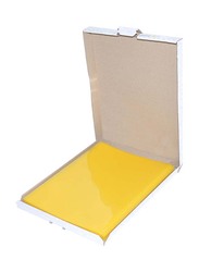 Durable 50-Piece Clear Folder, A4 size, DUCI2339-04, Yellow