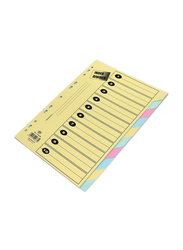 FIS Board Divider, 18 Pieces, Yellow