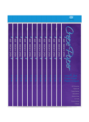 FIS Crepe Craft Paper, 50cm x 2 Yards, 12 Pieces, FSPACP16, Violet Purple