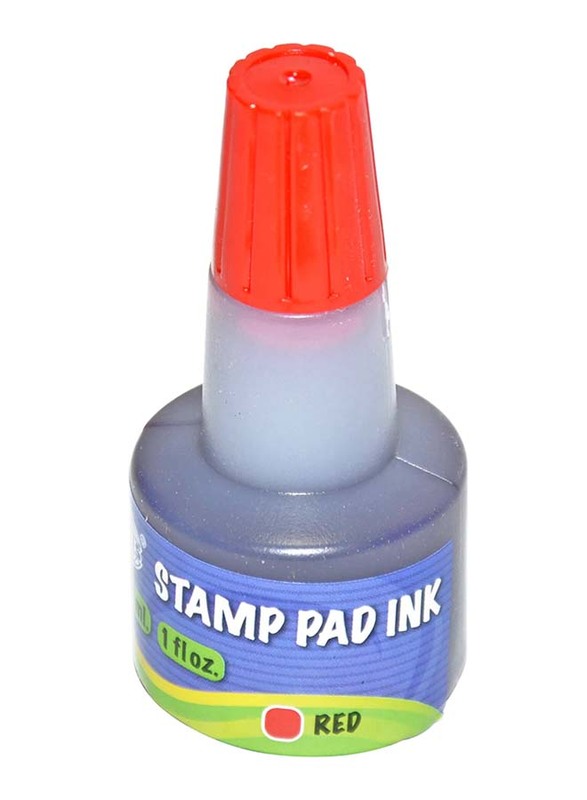 FIS Stamp Pad Ink, 12 Pieces, FSIK030RE, Red