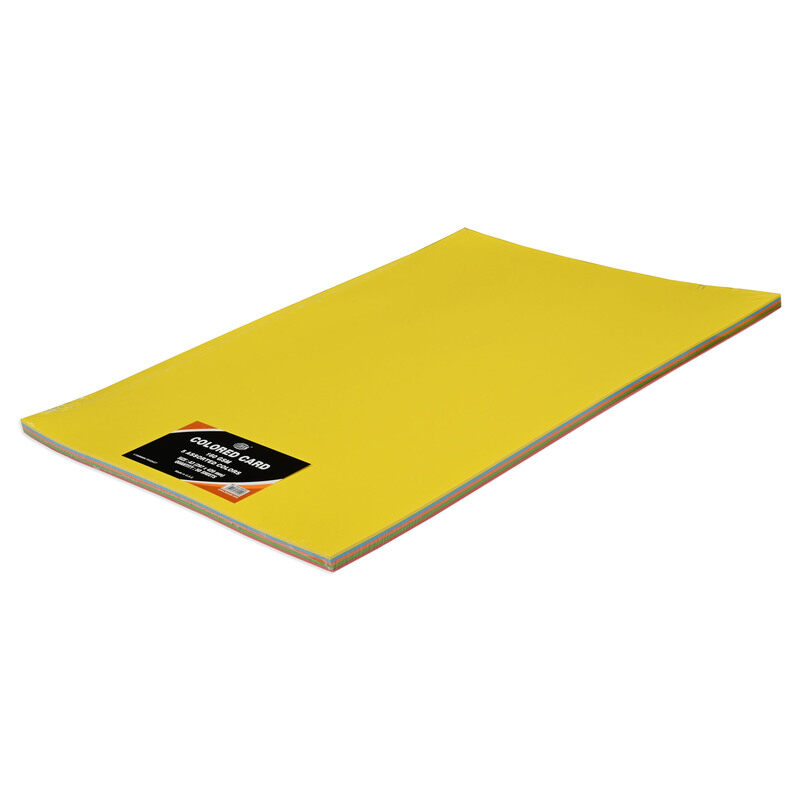 

FIS Coloured Cards, 160 Gsm, A3 Size(29.7x42.0cm), Pack of 50 Sheets, 5 Assorted Colours - FSCH160A35C