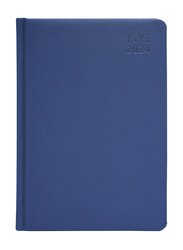 FIS 2024 Arabic/English Diary, 384 Sheets, 70 GSM, A5 Size, FSDI19AE24BL, Blue