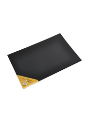 FIS PVC Fold Desk Blotter, Black