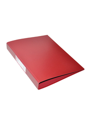FIS Polypropylene Binder with 2 Ring, 25mm, A4 Size, 48 Piece, FSBDPPA4MR, Maroon