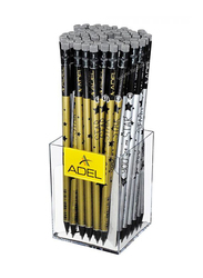 Adel 72-Piece You Are My Star Blacklead Pencil Set, ALPE2031130754, Yellow/Silver