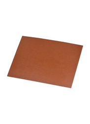 FIS Desk Blotter with MDF Cover, Brown