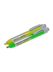 Artline 2-Piece Clix Highlighter Set, Yellow/Green