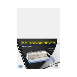 FIS PP Binding Sheets, 10 Piece, FSBD501, White