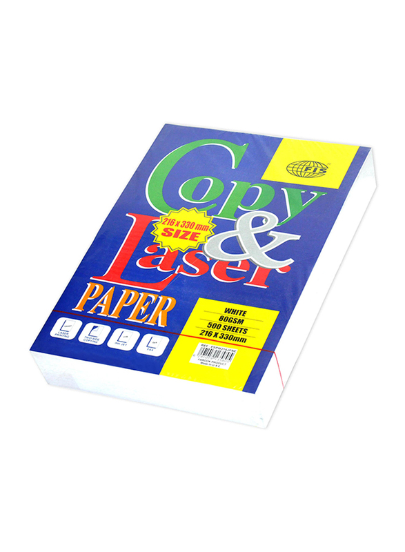 

FIS Copy & Laser Photocopy Paper, 500 Sheets, 80 GSM