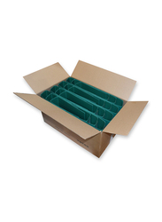 FIS PP Lever Arch Box File, 8cm, A4 Size, 24 Pieces, FSBF8A4PGRF, Green
