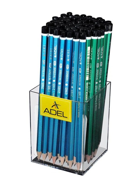 Adel 72-Piece Writer Black Pencil Set, ALPE8052165000, Multicolour