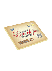 FIS Executive Envelopes Glued, 5.70 x 7.87 inch, 50 Pieces, Cream