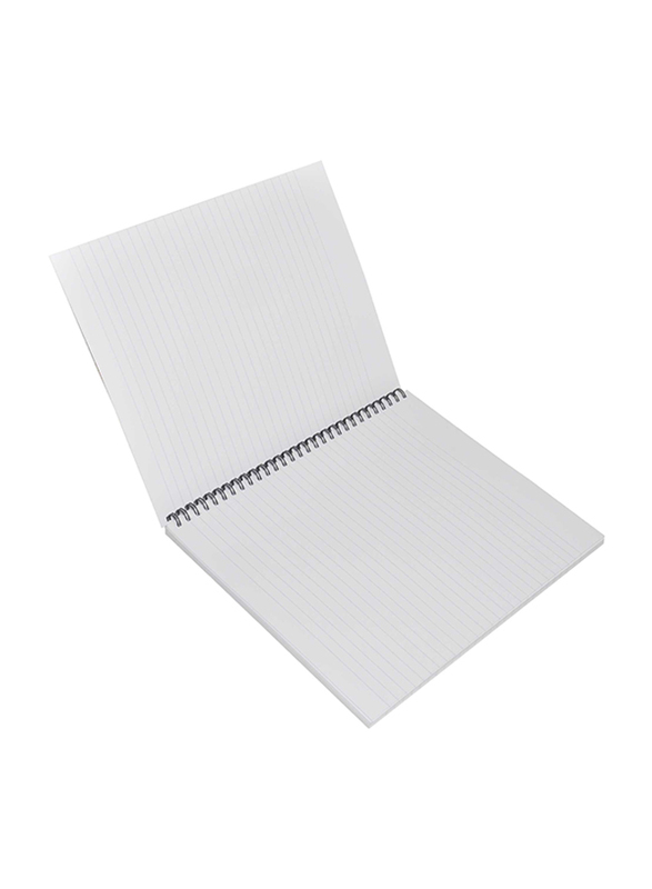 Light Spiral Soft Cover Notebook,100 Sheets, 10 Piece, LINB1081603S, Multicolour