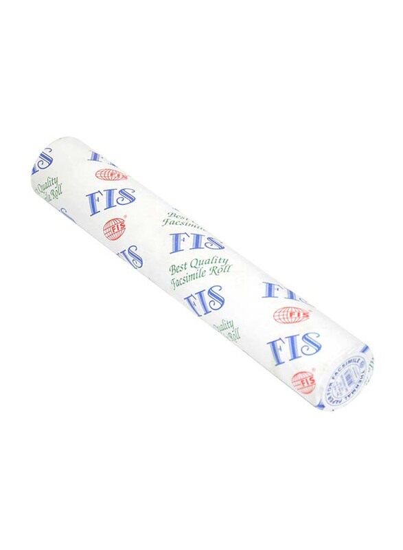 

FIS Fax Roll Box, 216mm x 15m x 1/2 inch, 40 Pieces, FSFX2161505, White