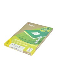 Agipa Recycled Multipurpose Label, 105 x 35mm, 1600 Labels, 100 Sheets, A4 Size, APLA101189, White