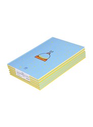 إف أي إس مجموعة دفتر ملاحظات بسطر واحد ، 5 ​​× 100 ورقة ، مقاس A4 (إيه 4) ، FSNBA419-08 ، متعدد الألوان