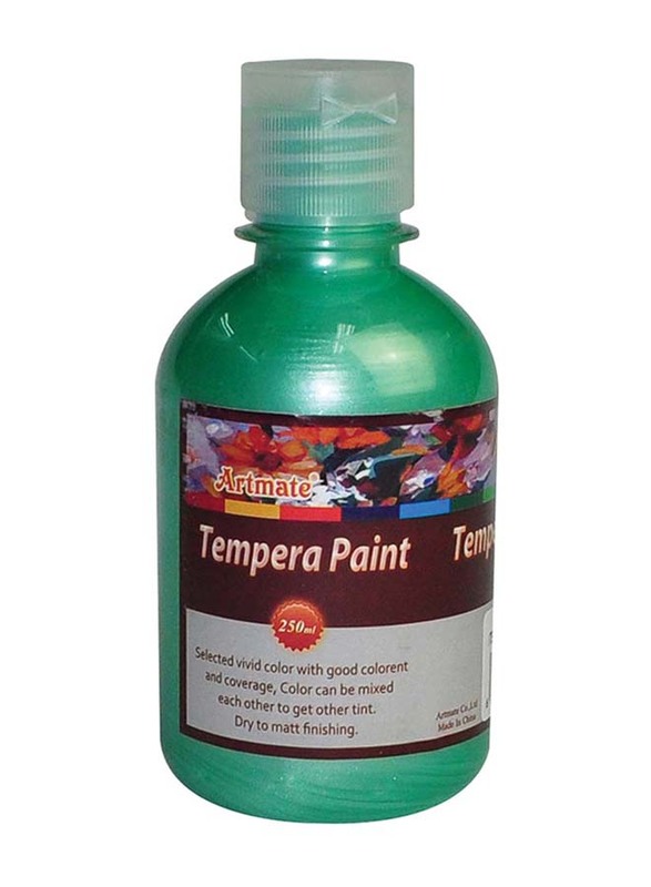 Artmate Tempera Pearl Colour, 250ml, Apple Green