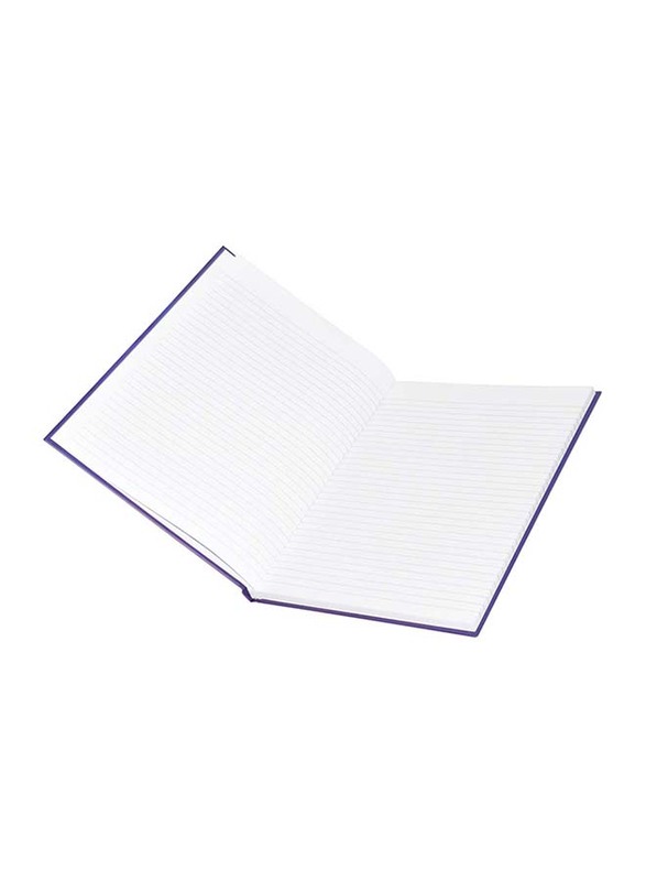 FIS Hard Cover Single Line Notebook Set, 5 x 100 Sheets, A4 Size, FSNBA419-05, Dark Blue