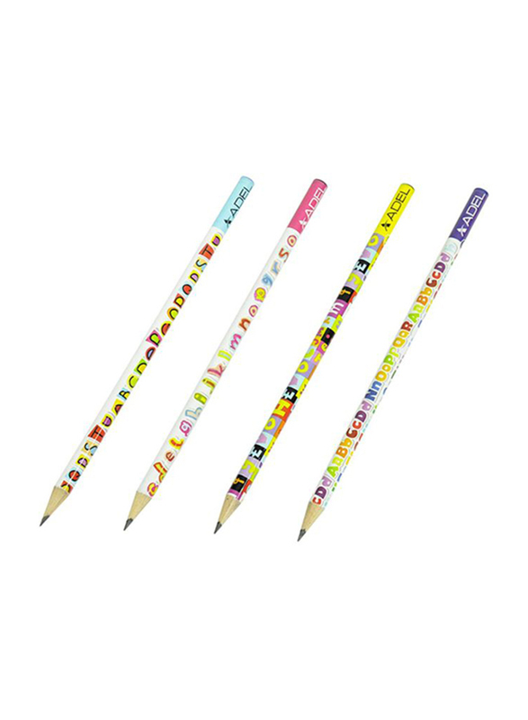 أديل طقم أقلام رصاص أسود مكون من 72 قطعة ، ALPE2061130674 ، متعدد الألوان