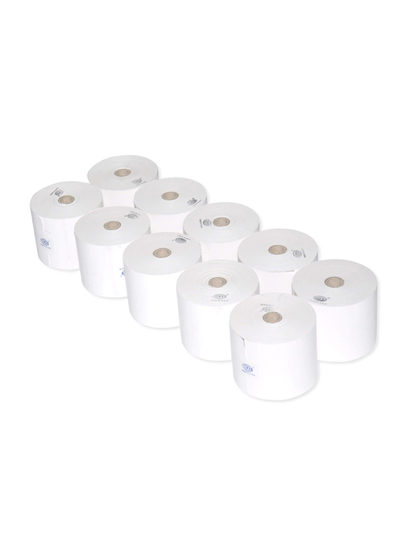 FIS 10-Piece Thermal Paper Roll, 5.7 x 7 x 1.2cm, FSFX5770MM10, White