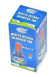 FIS 12-Piece Permanent Marker Ink, 30 ml, Red