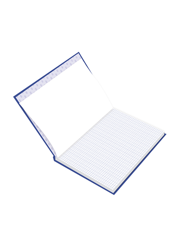 FIS Manuscript Notebook, 5mm Square, 2 Quire, 192 Sheets, 210 x 297mm, A4 Size, Fsmna44q5mm, Blue