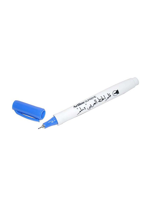Artline 12-Piece Supreme Calligraphy Pen, 1.0mm, ARFPEPF-241ABL, Blue