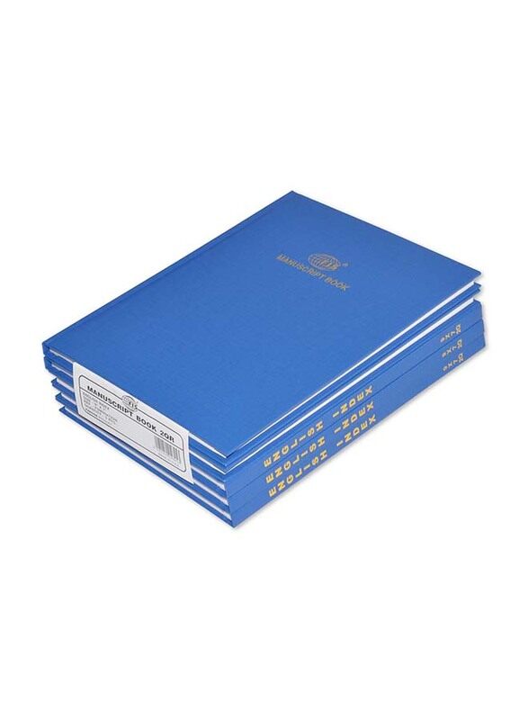 

FIS 5-Piece English Index Manuscript Book Set, 22.86 x 17.78cm, 2 Quire, FSMN9X72QIE, White