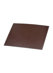 FIS Desk Blotter with MDF Cover, Dark Brown