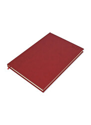 FIS 2023 Saturday & Sunday Combined English Diary, 320 Sheets, 70 GSM, A4 Size, FSDI47EP23MR, Maroon