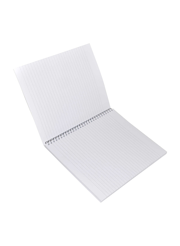 FIS Light Spiral Soft Cover Notebook, 100 Sheets, 10 Piece,LINB1081605S, Multicolour