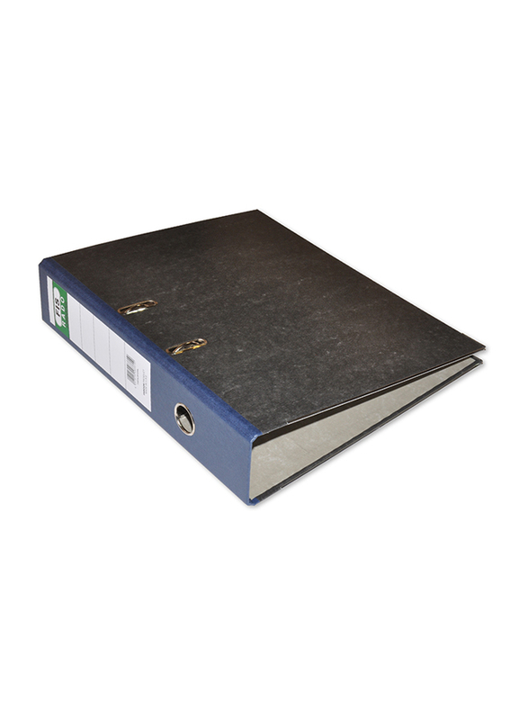 FIS Rado Laminated Box File, A4 Size, 50 Pieces, FSBF8LMFKNBL, Black/Blue