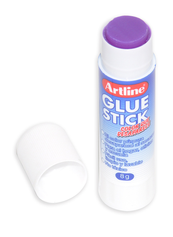 Artline Glue Stick, 30 x 8gm, Purple