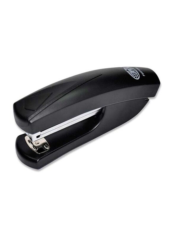 

FIS Medium Plastic Body Stapler With Non-Slip Rubber Base Pad, 31 x 55 mm, FSSF5569, Black