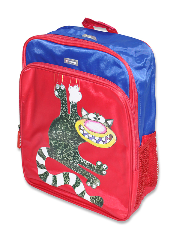 Penball Cat Design School Bag, Multicolour