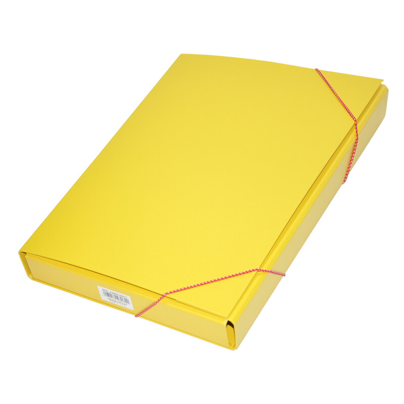 

FIS PP Document Bag with Elastic Band, Full Size 210 x 330mm, FSBD1205YL, Yellow